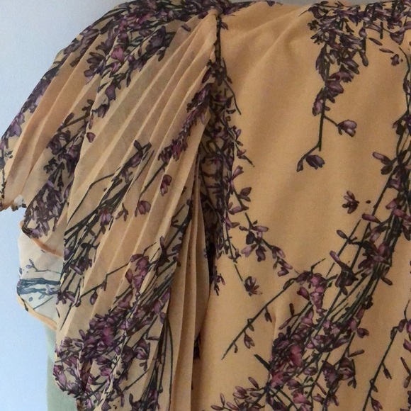 KEEPSAKE the Label Yellow and Purple Asymmetrical Sundress - Picture 14 of 15